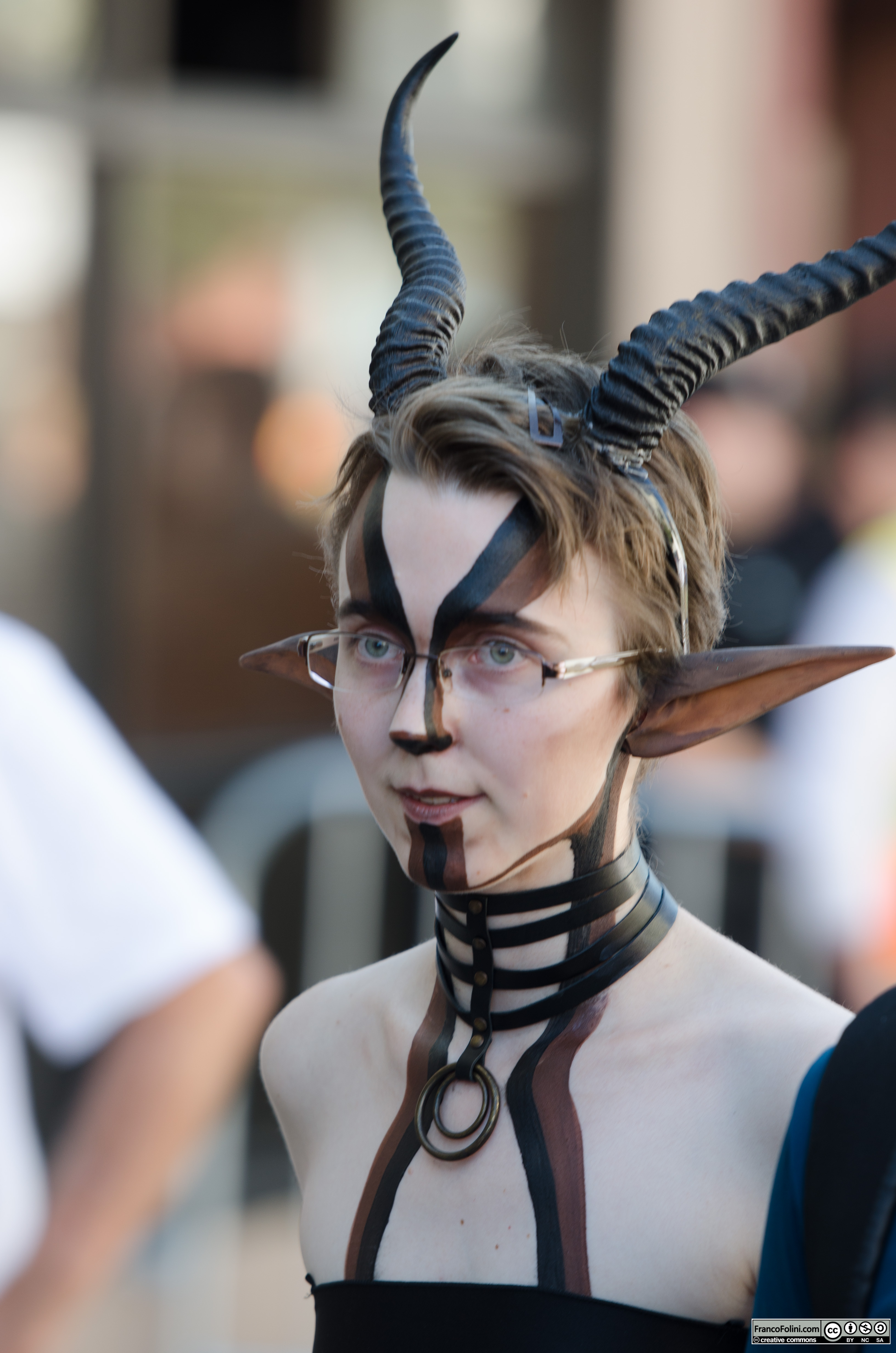 San Francisco Folsom Street Fair: mythical girl 