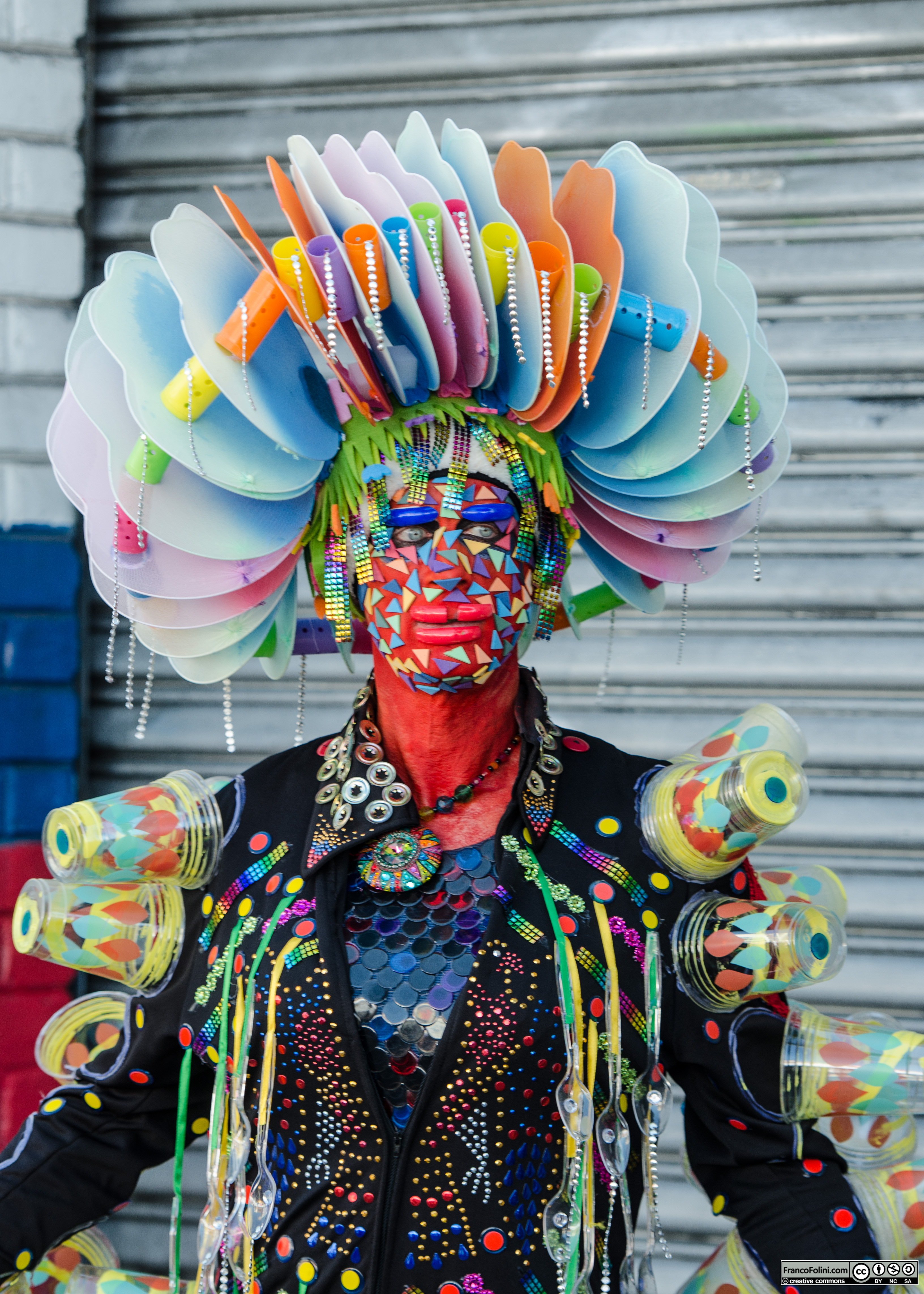 San Francisco Folsom Street Fair: colorful man