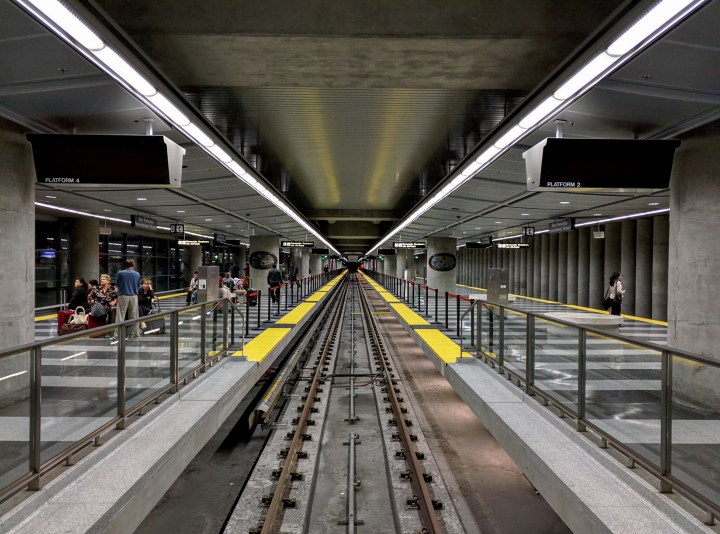 BART at the San Francisco Airport