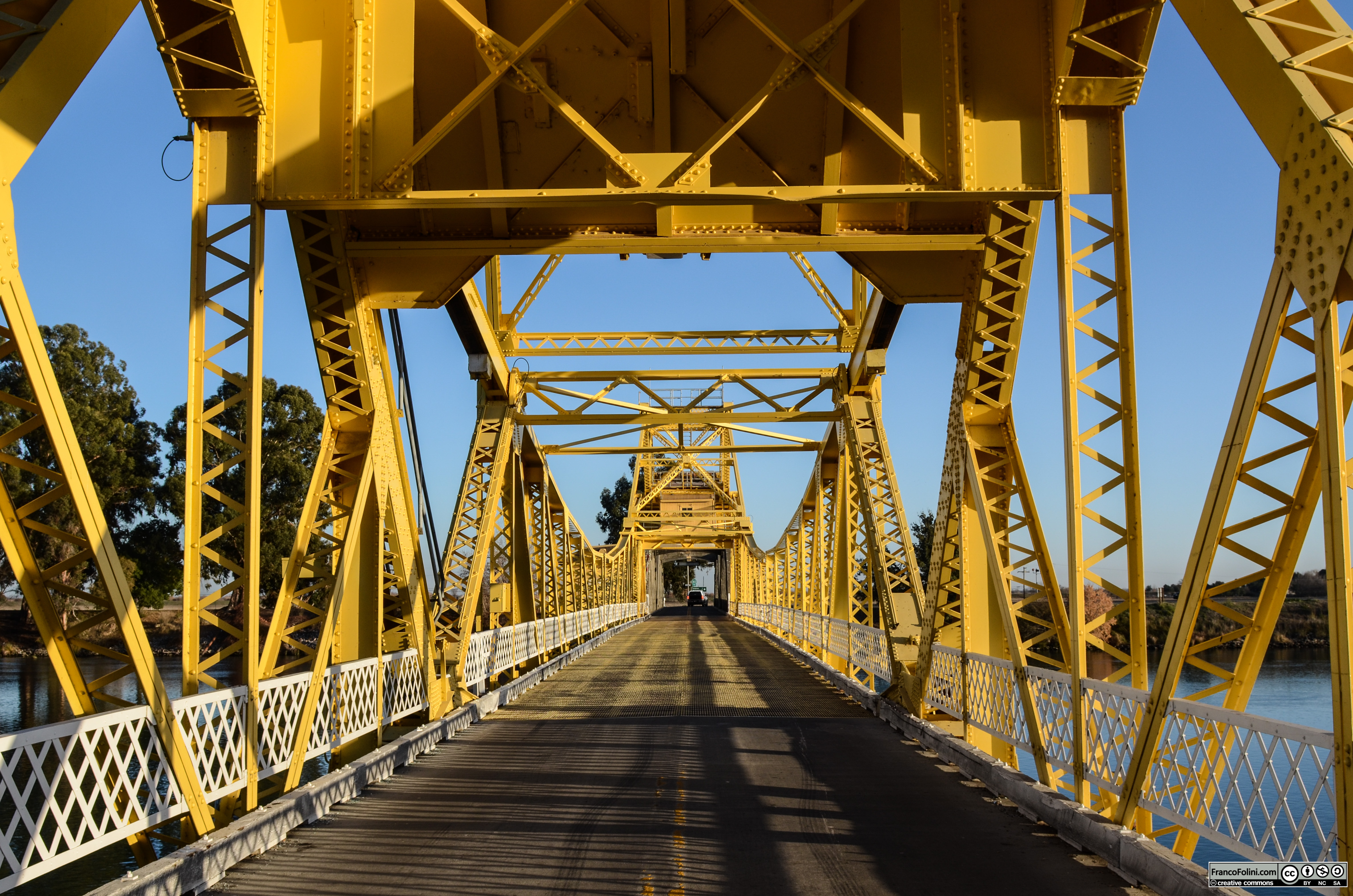 Bridge on the Sacramento River Locke, CA
