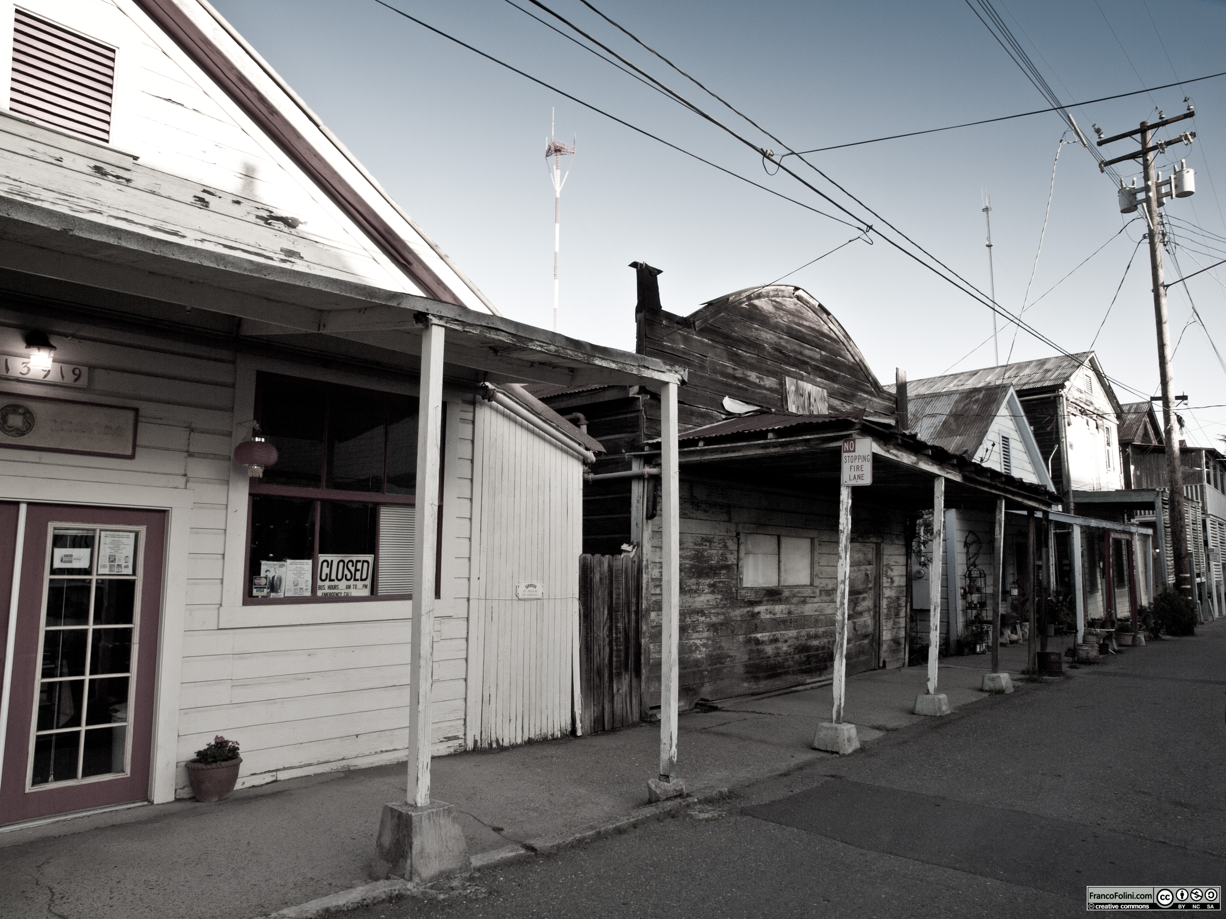Locke, an old Chinese village in California
