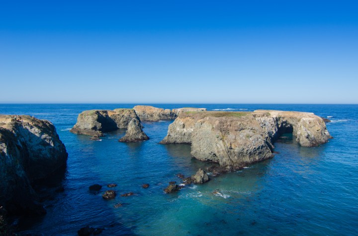Pacific Coast in Mendocino, CA