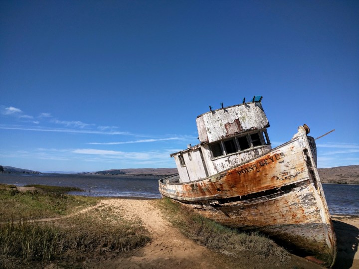 Un classico di Point Reyes: il relitto a Inverness