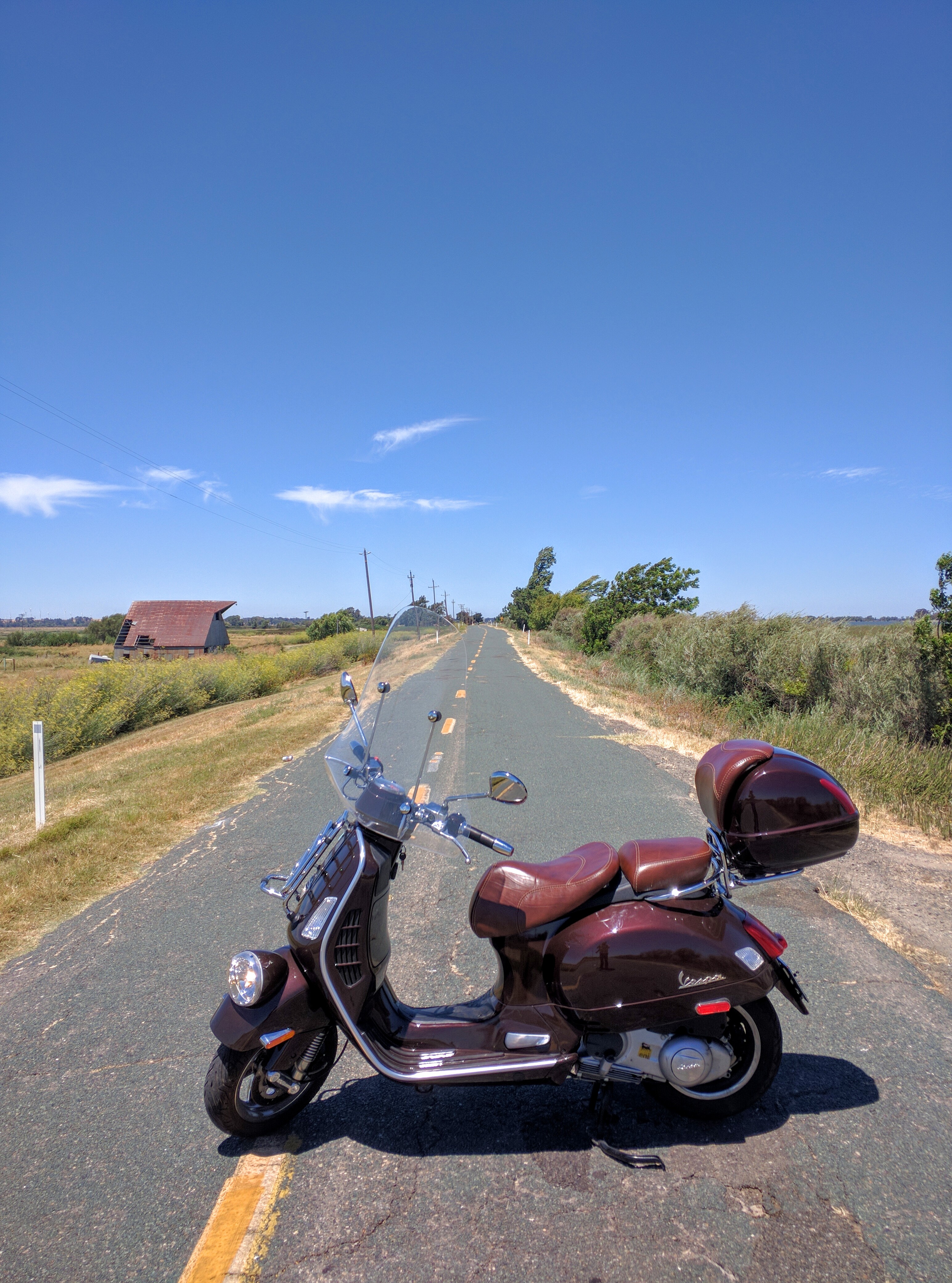 La Vespa è sempre a suo agio nel traffico