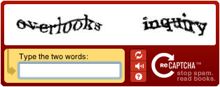 Captcha esempio