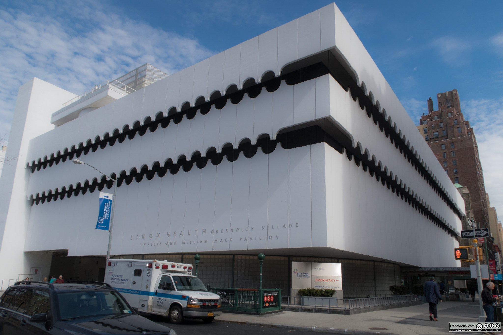 Lenox Hill Healthplex designed by Albert Ledner in 1964