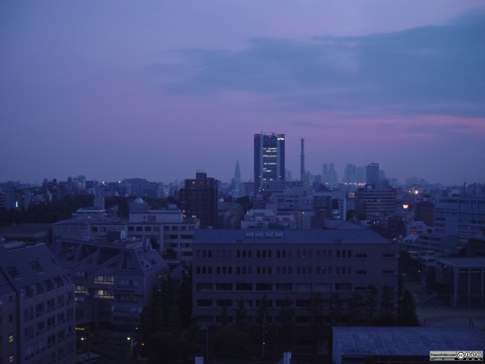 Tokyo: vista notturna