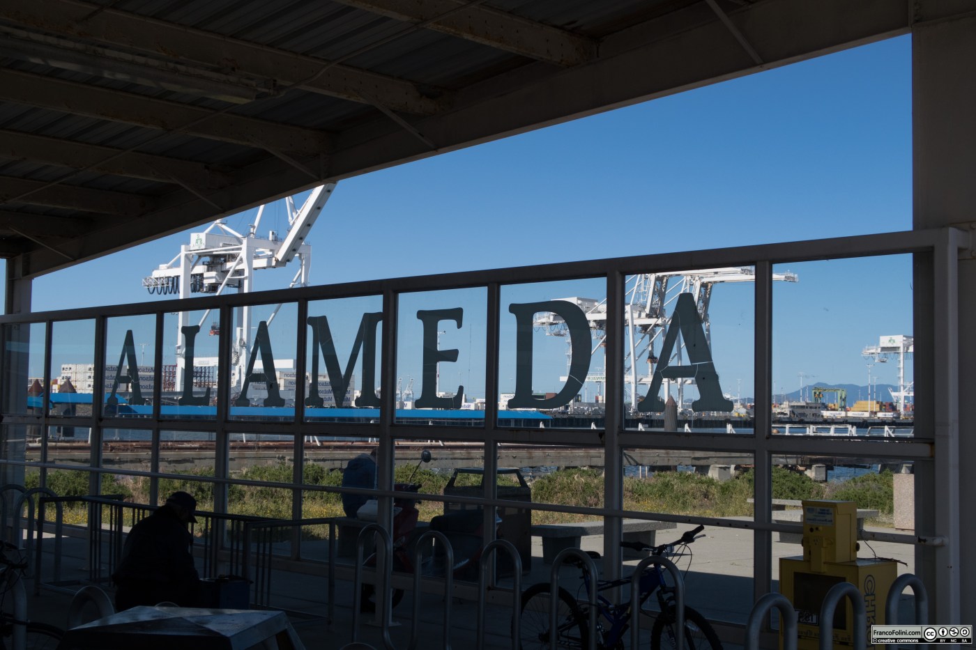 The Alameda ferry terminal