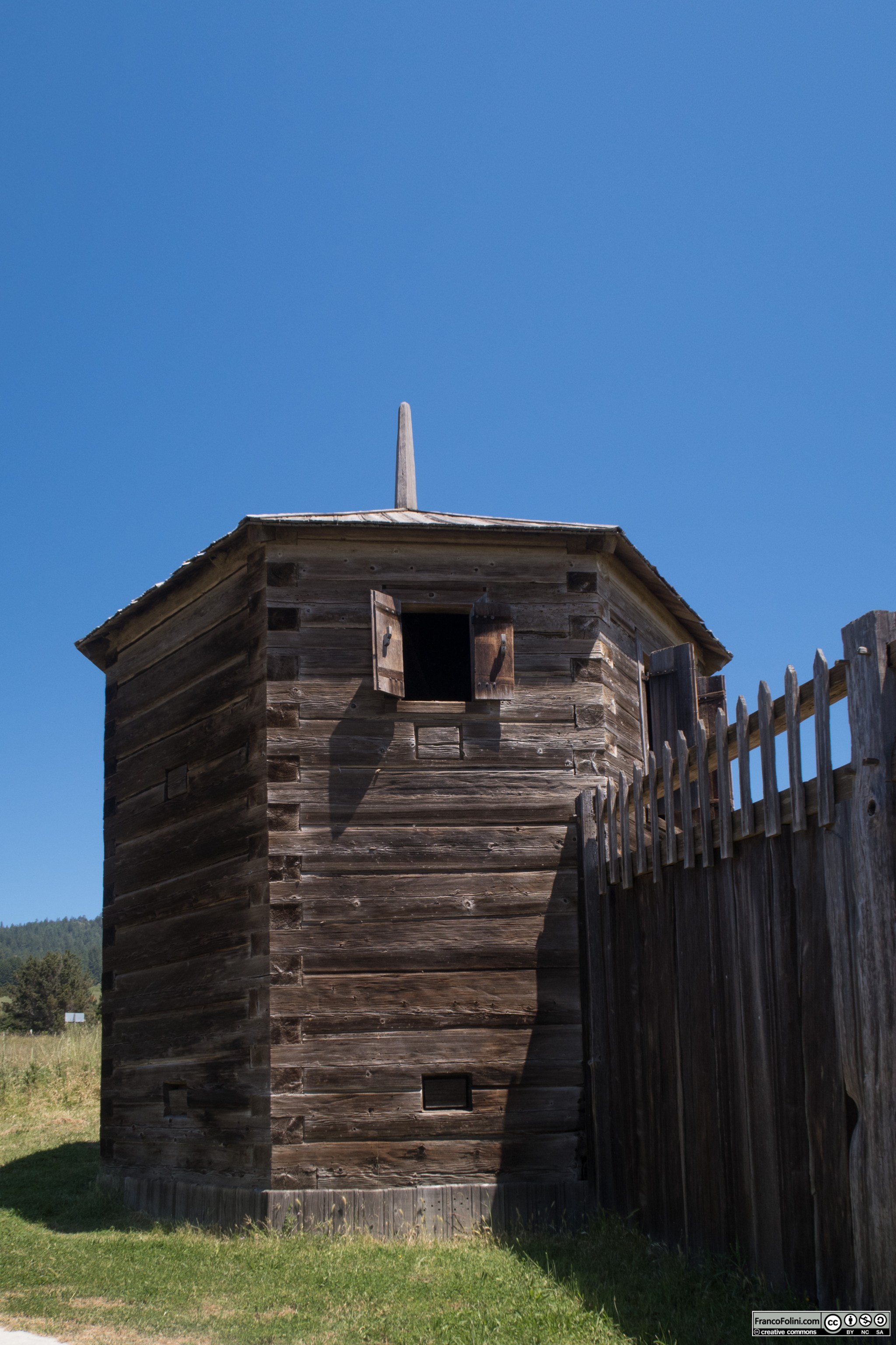 Fort Ross: torre angolare di difesa