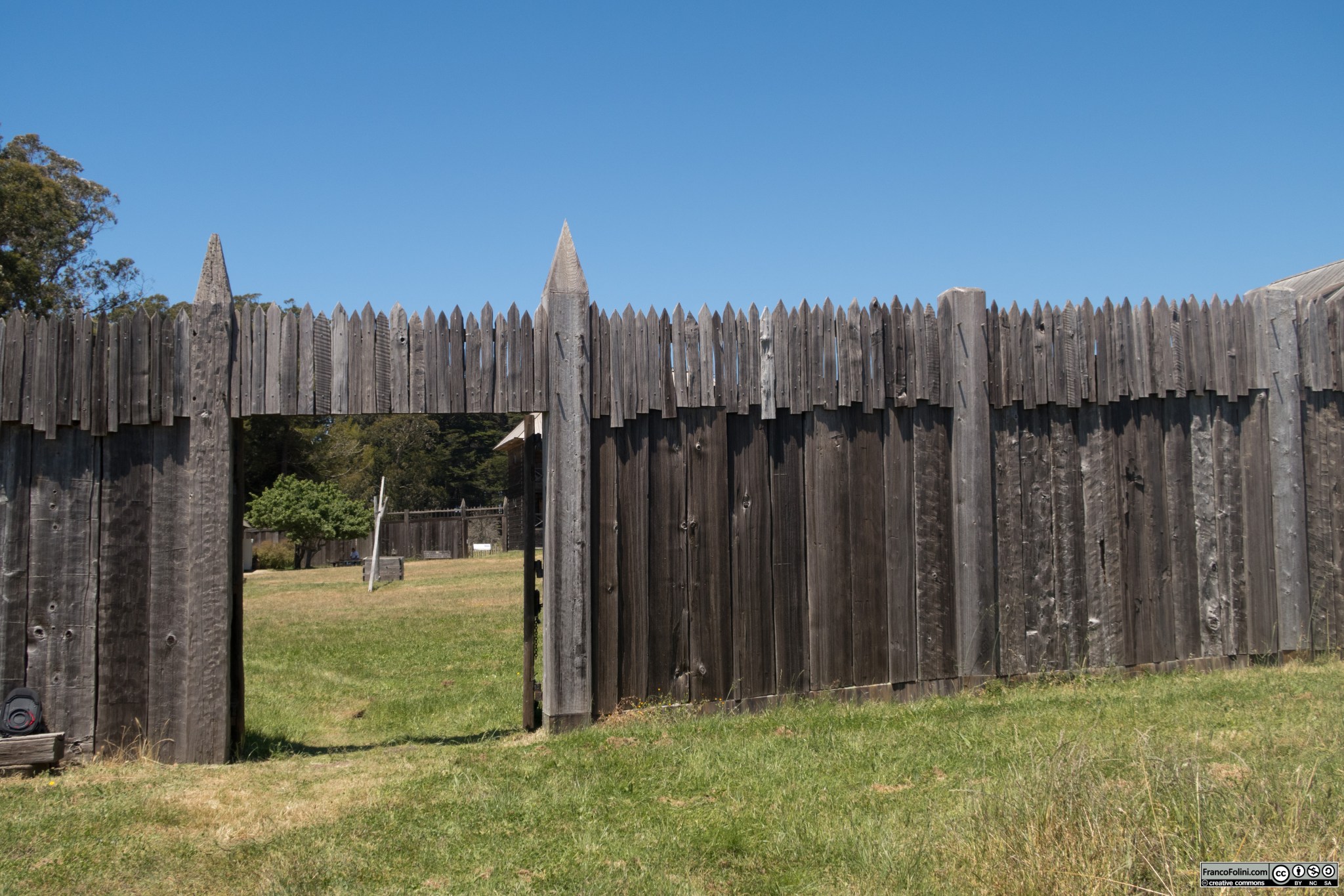 Fort Ross: uno degli ingressi fortificati