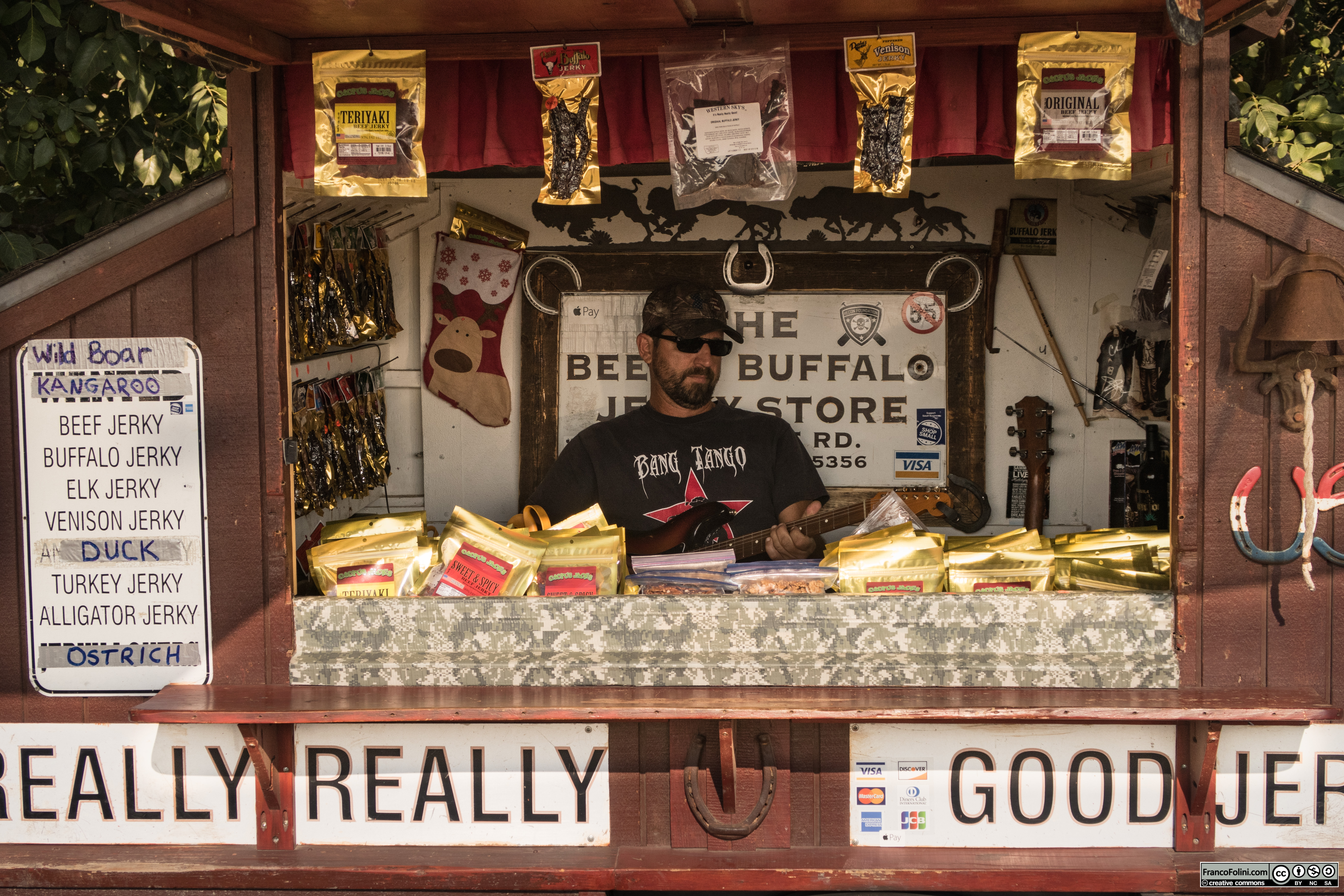 Highway 4: venditore di beef jerky