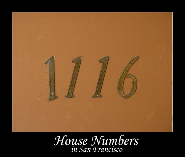 Numeri civici a San Francisco