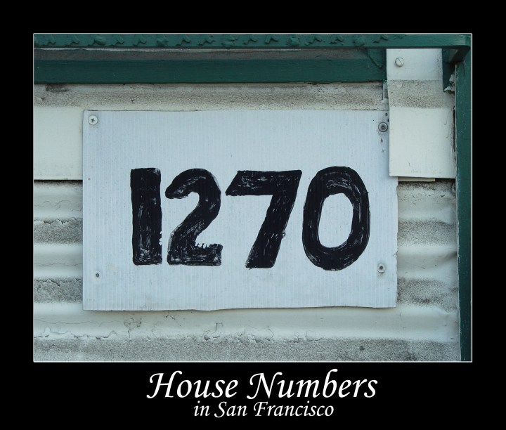 Numeri civici a San Francisco