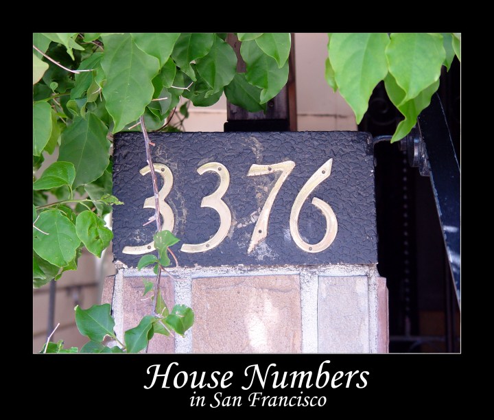 Numeri civici a San Francisco