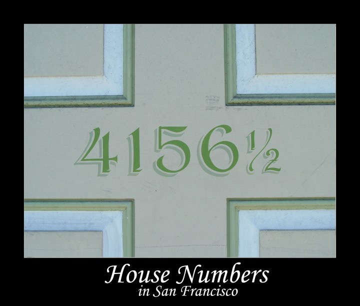 Numeri civici a San Francisco