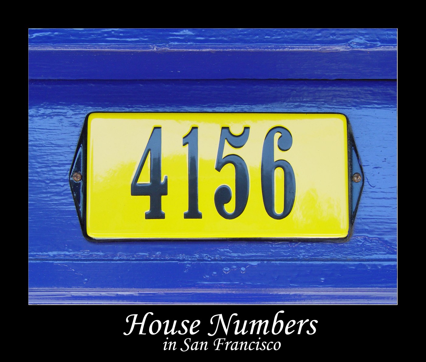 Numeri civici a San Francisco