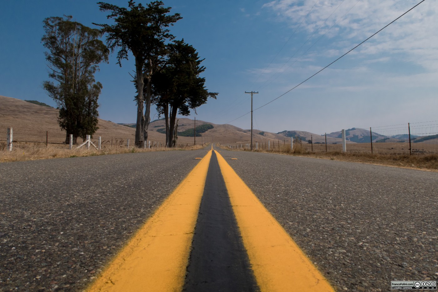 La Cileno Valley Road tra Petaluma e Tomales