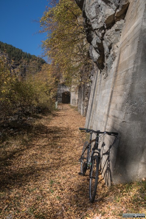 Altro tratto selvaggio e pittoresco della decauville.