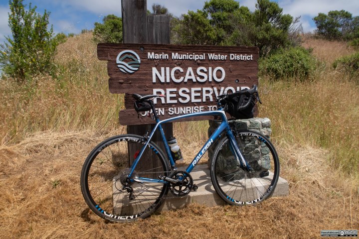 Sul bordo del Nicasio Reservoir