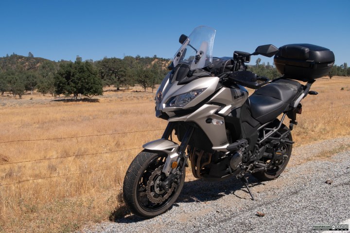 Lungo la strada che dall'osservatorio astronomico su Mount Hamilton conduce a Livermore.