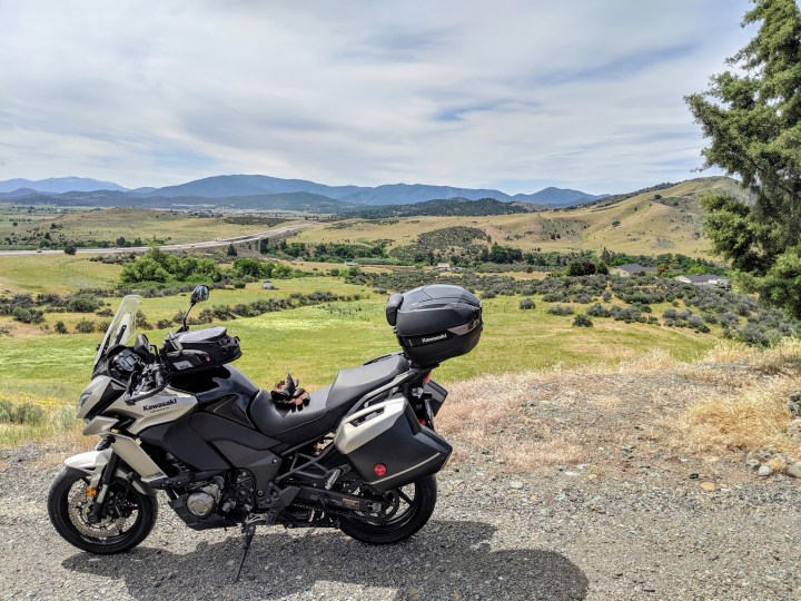 Driving South on the Hwy 5 toward Mt Shasta