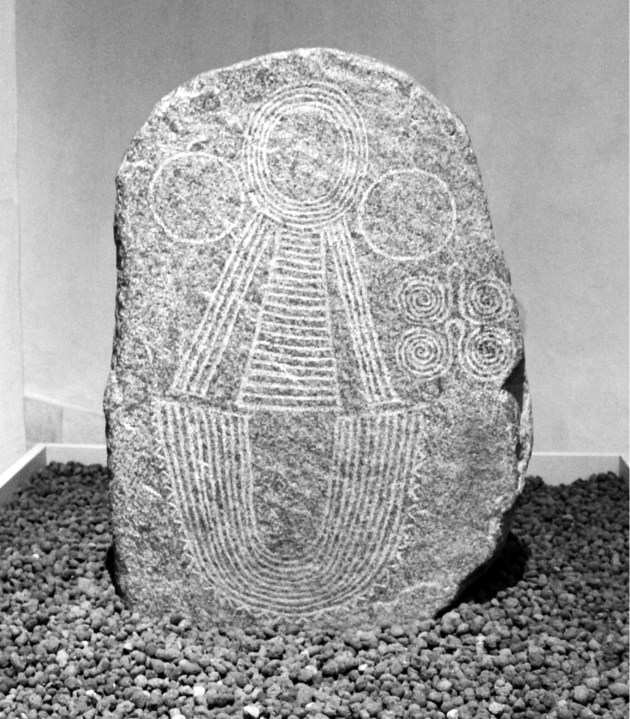 The “Goddess Mother” stone was found in 1940 on the vineyards near my village. With several other similar stones it is now displayed by the local archeological museum located at Palazzo Besta in Teglio.