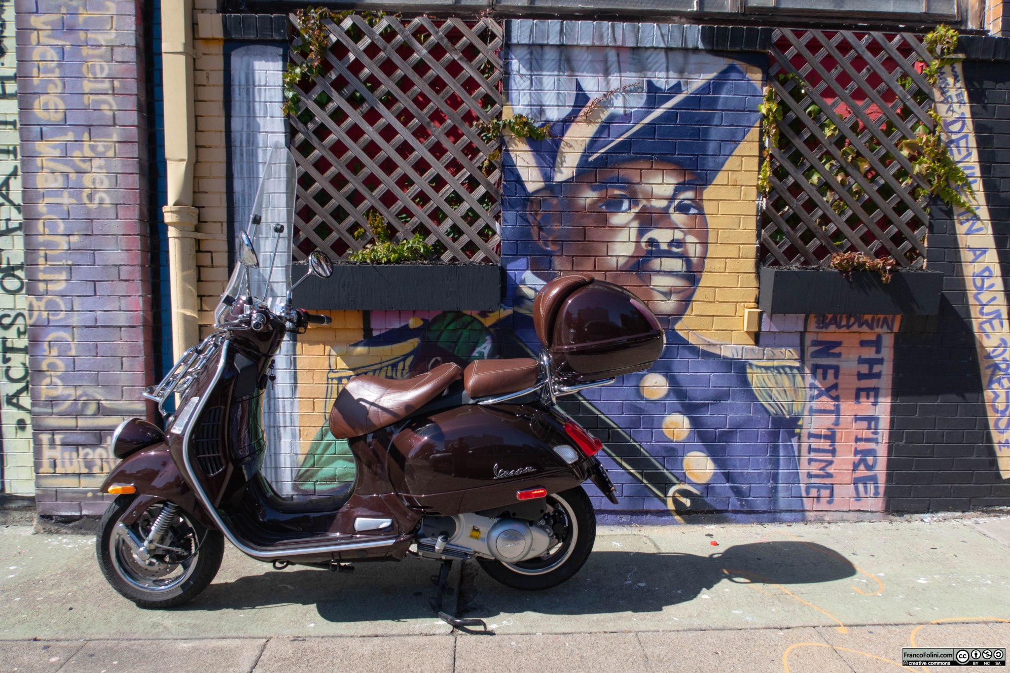 Mural & the Vespa