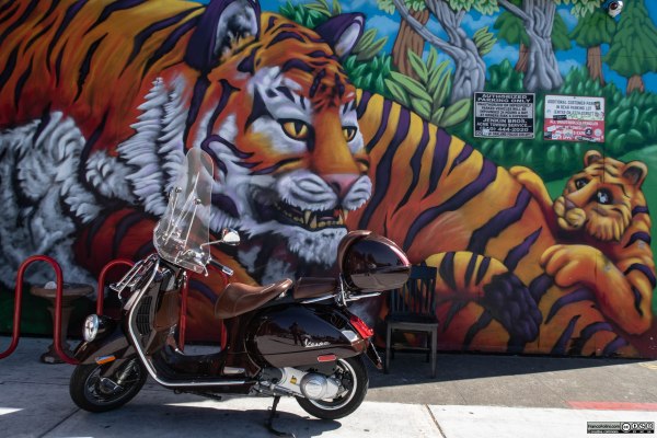 Mural & the Vespa