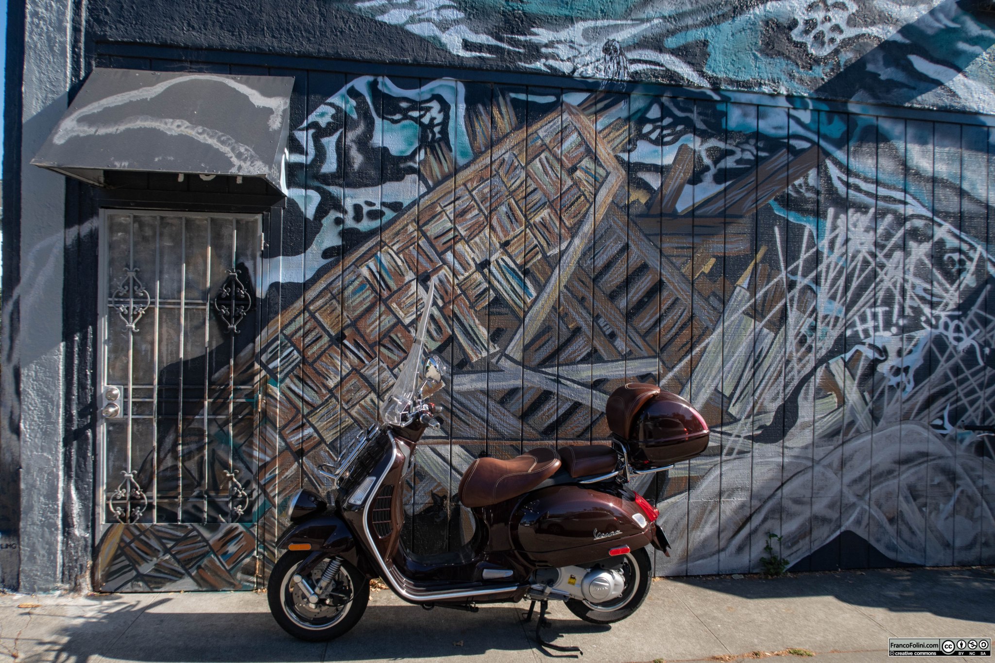 Mural & the Vespa