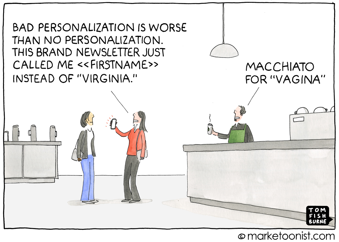 eCommerce: Bad personalization can be really bad for your business!